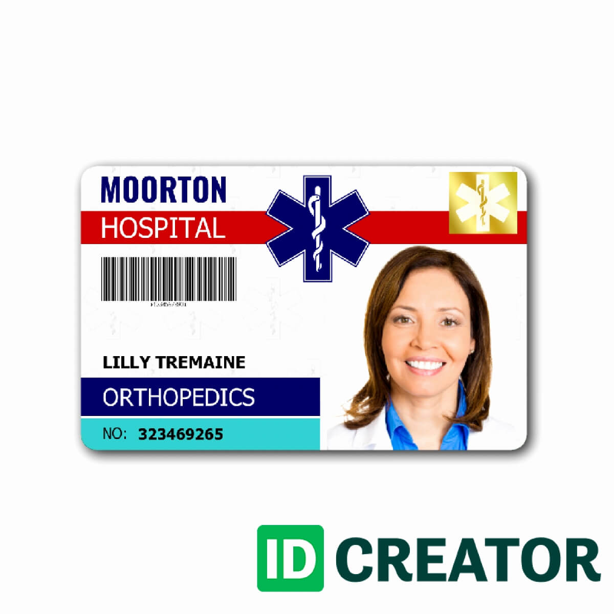 013 Id Badge Template Free Online Ideas Printable Cards Throughout Hospital Id Card Template
