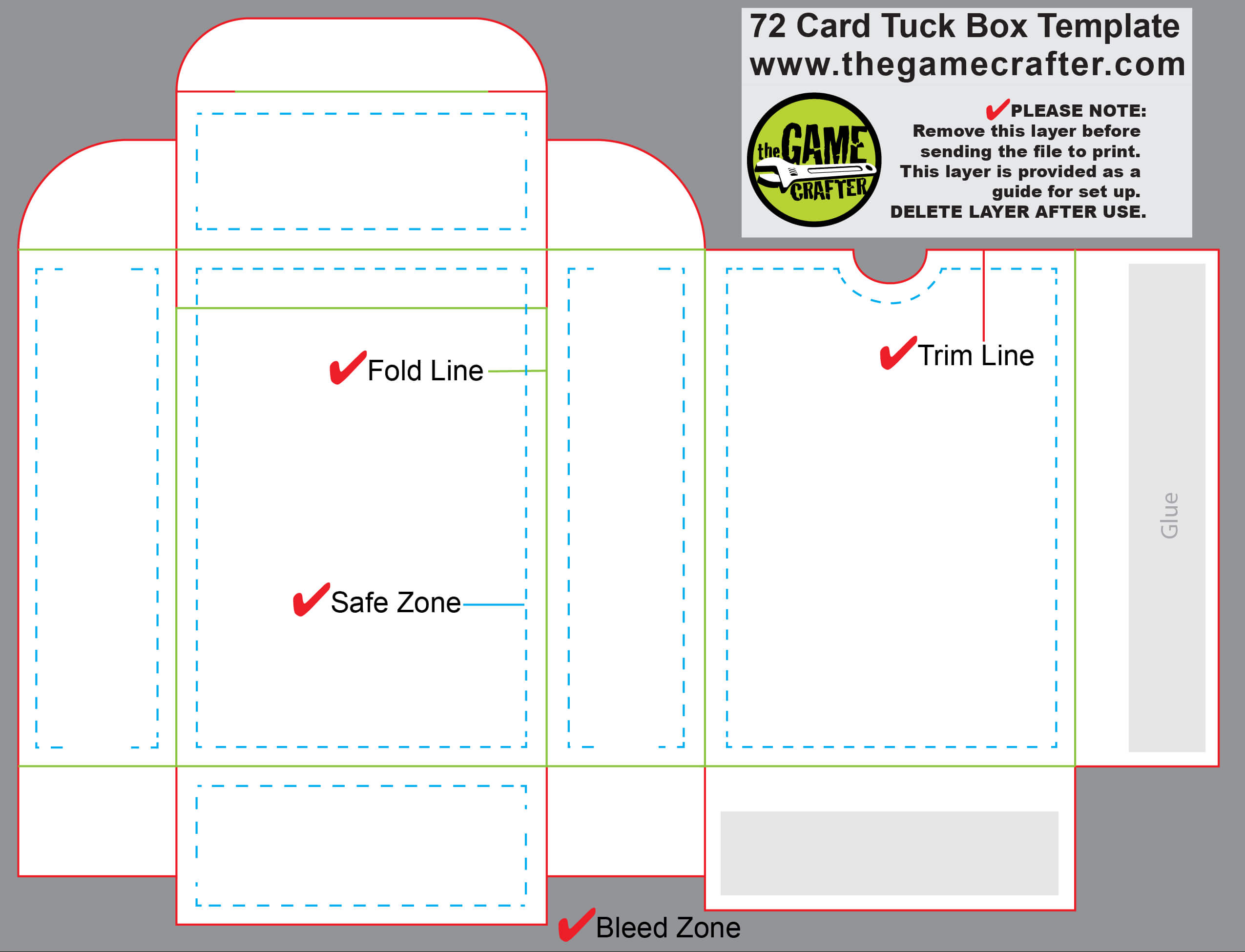 014 Card Tuck Box Playing Size Template Astounding Ideas For Custom Playing Card Template
