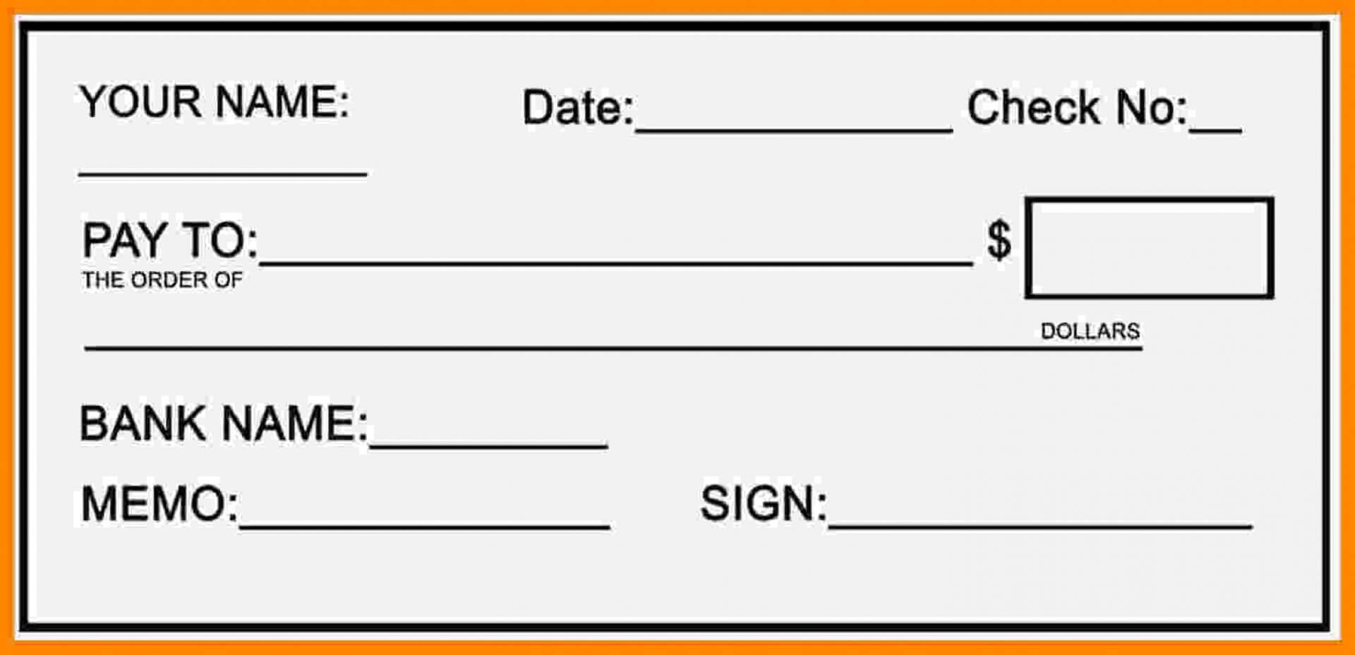 014 Free Blank Business Check Template Good Of Dummy Cheque Throughout Blank Check Templates For Microsoft Word