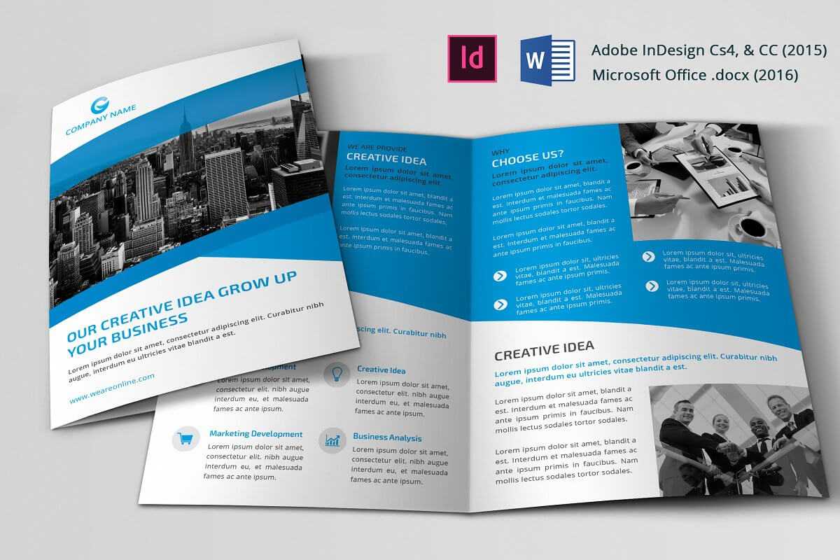 014 Template Ideas Indesign Brochure Templates Free Bi Fold Intended For Adobe Indesign Brochure Templates