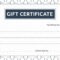 015 Editable Gift Certificate Template Elegant Free Sample Within Elegant Gift Certificate Template
