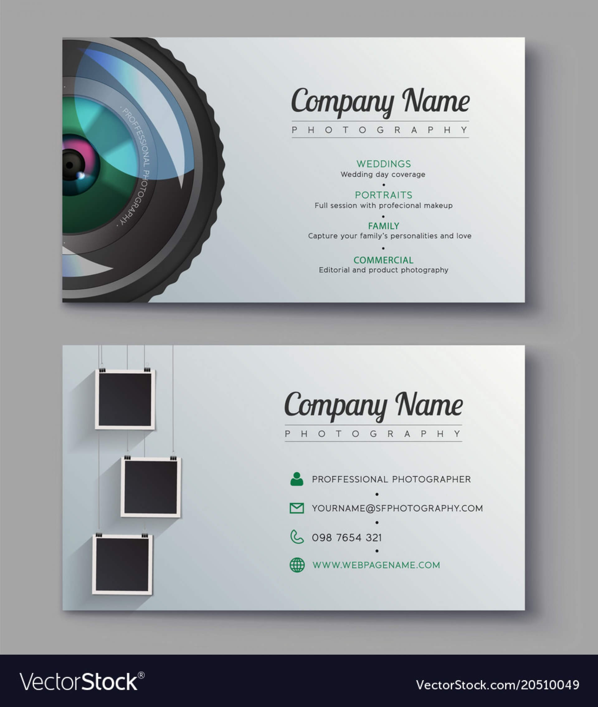 015 Photography Business Card Templates Preview Template Intended For Advertising Card Template
