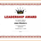 015 Template Ideas Award Certificate Word Doc Of Achievement Within Leadership Award Certificate Template