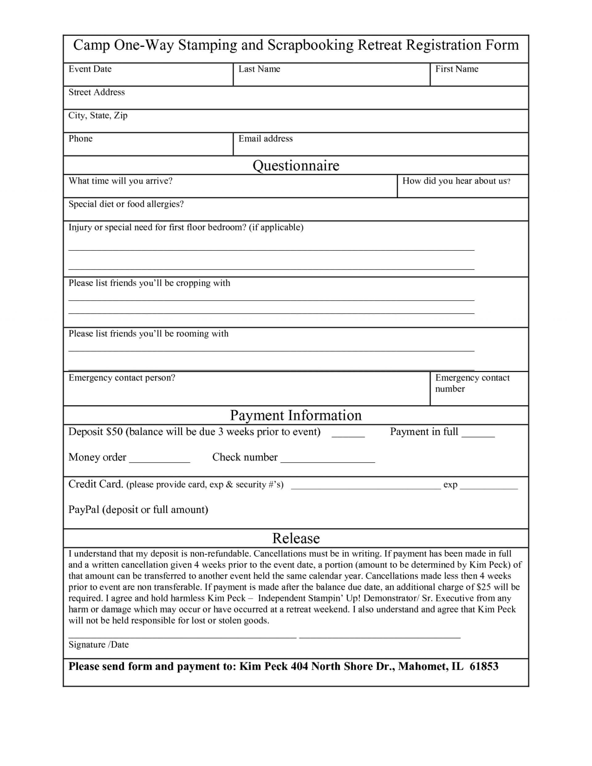 015 Template Ideas School Registration Form Word Free In Within School Registration Form Template Word