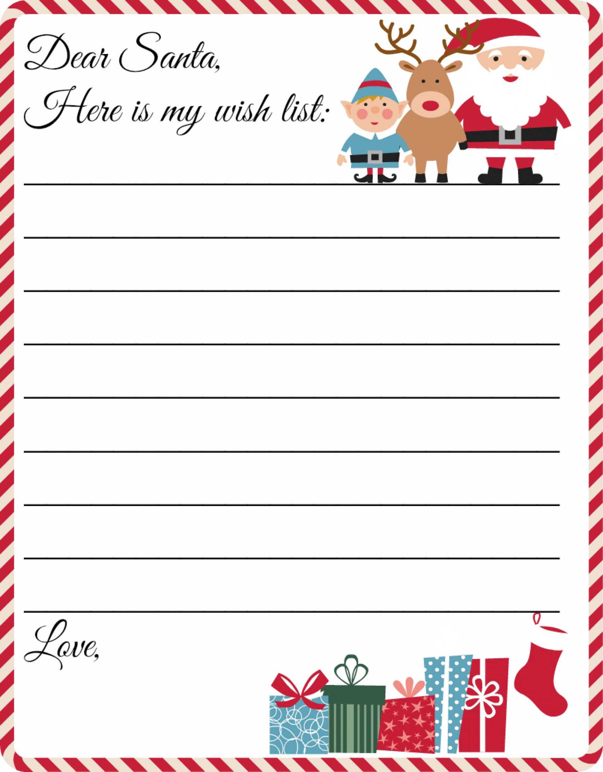 016 Ms Word Letter From Santa Template Letters Ideas To In Santa Letter Template Word