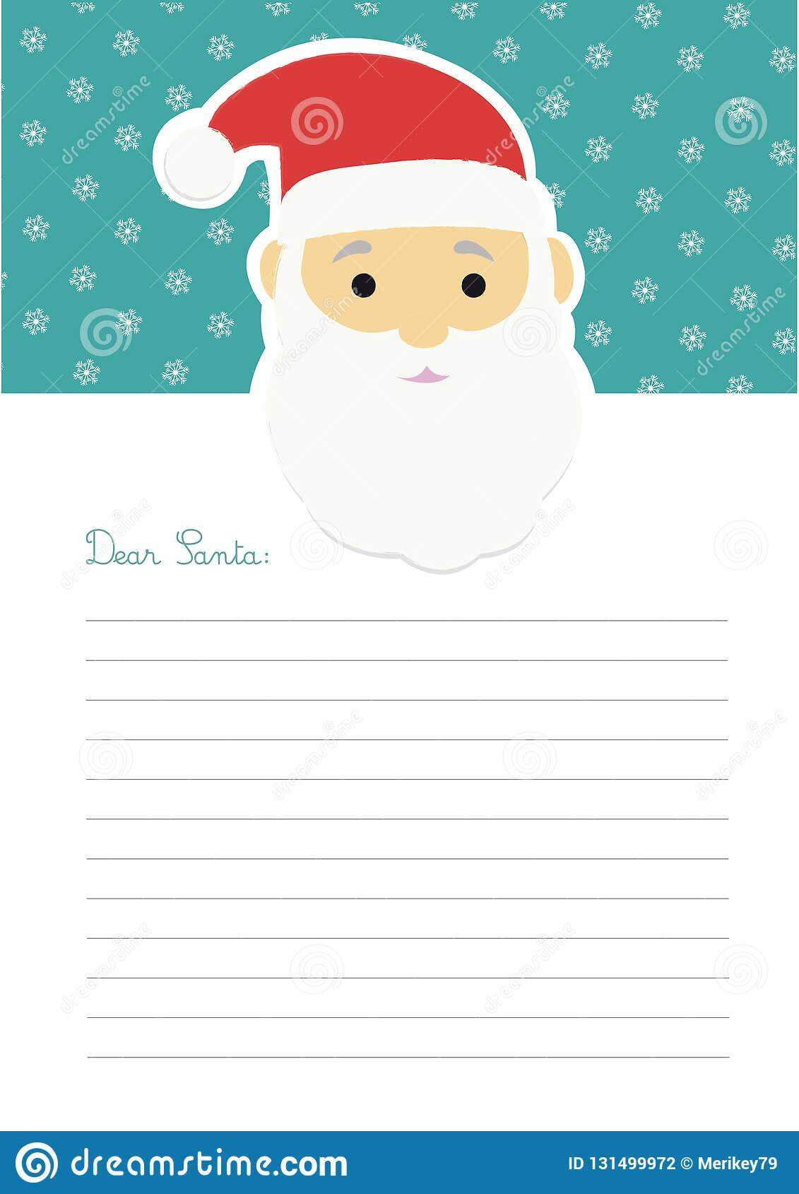 017 Blank Letter From Santa Template Free Ideas Send Letters Within Blank Letter From Santa Template