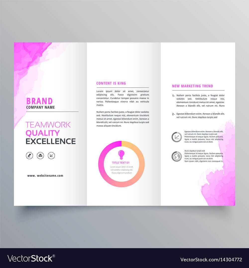 018 Template Ideas Corporate Triold Brochure Wordree Psd In Tri Fold Brochure Template Illustrator