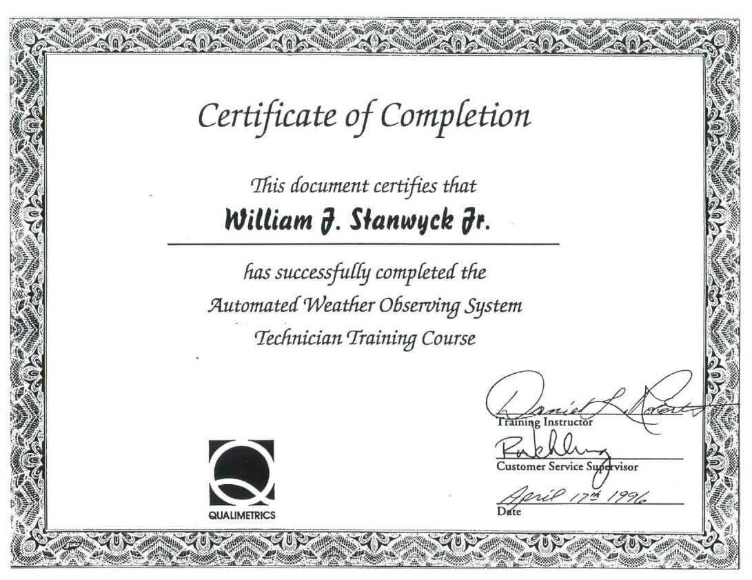 018 Training Completion Certificate Template Free Ideas Within Free Completion Certificate Templates For Word