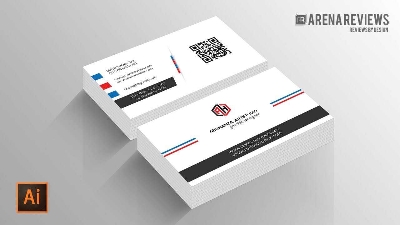 019 Business Card Template Ai Incredible Ideas File Free Regarding Visiting Card Illustrator Templates Download