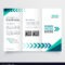 019 Business Tri Fold Brochure Template Design With Vector Regarding Brochure Templates Adobe Illustrator