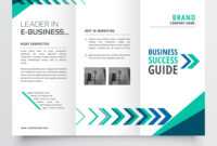 019 Business Tri Fold Brochure Template Design With Vector with regard to Adobe Illustrator Tri Fold Brochure Template