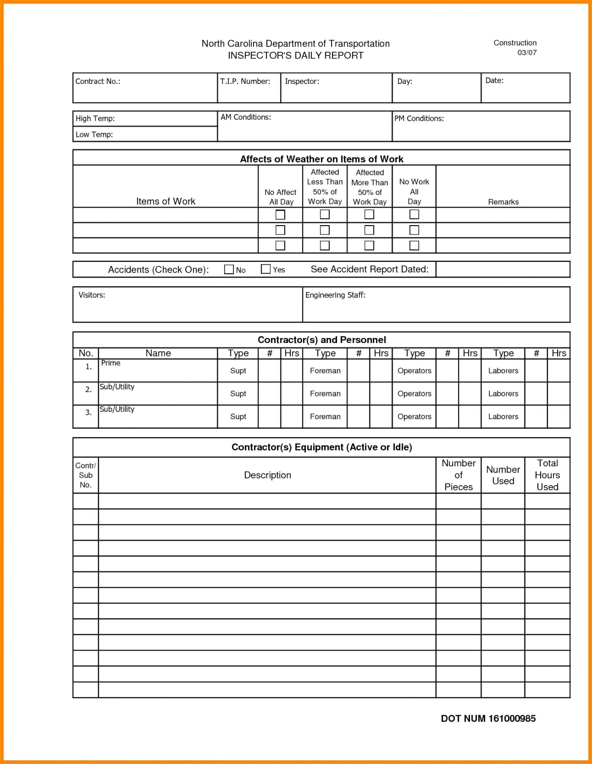 019 Construction Project Progress Report Template Excel In Progress Report Template For Construction Project