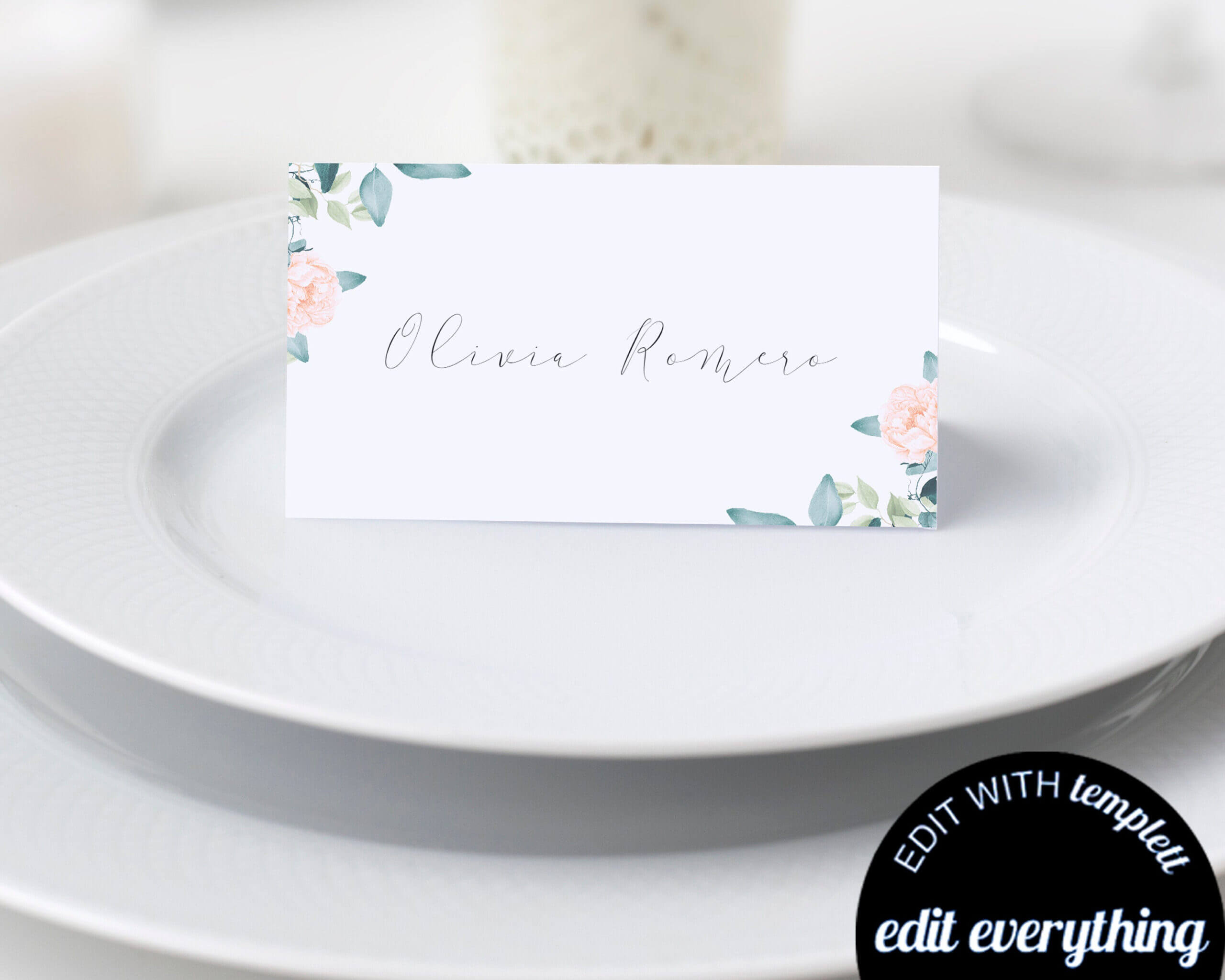 019 Template For Place Cards Il Fullxfull 1542140750 Dg3V Regarding Free Template For Place Cards 6 Per Sheet