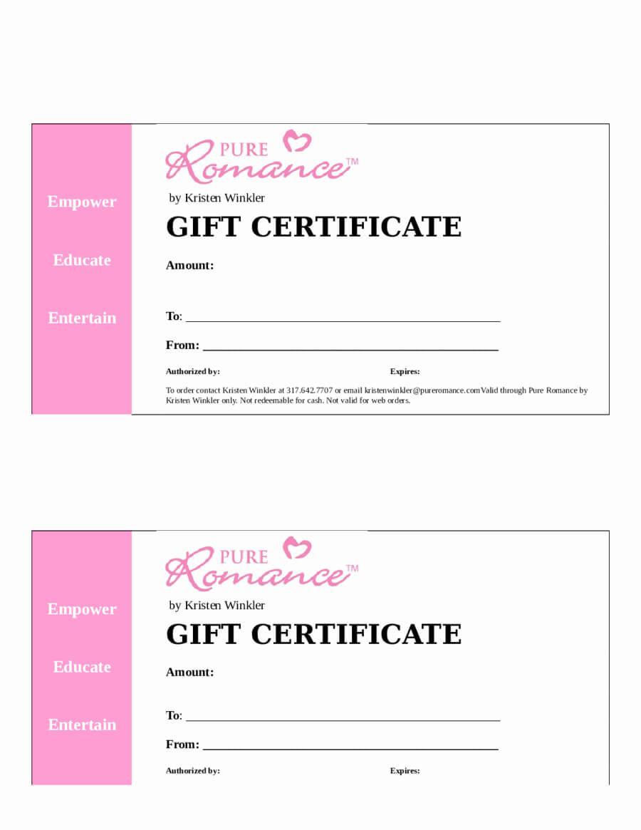 020 Gift Certificate Form Fillable Printable Pdf Intended Intended For Fillable Gift Certificate Template Free