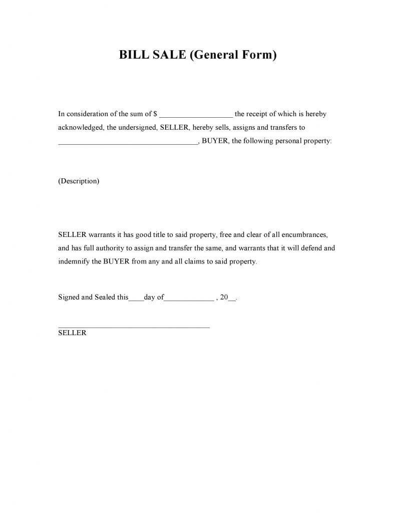021 Template Ideas Bill Of Sale Form Shocking Word Uk For With Car Bill Of Sale Word Template