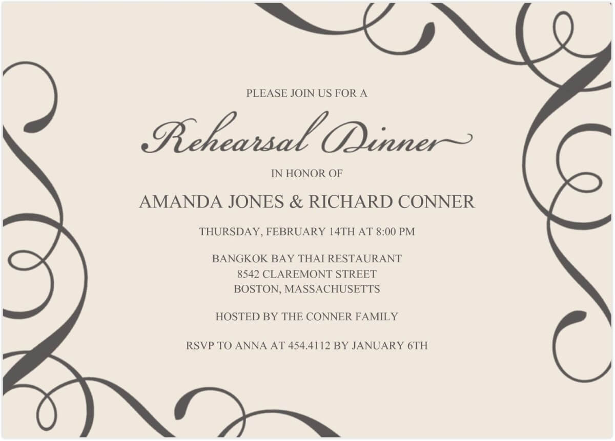 022 Free Retirement Party Invitation Templates For Word Throughout Free Dinner Invitation Templates For Word