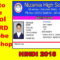 022 School Id Card Template Photoshop Maxresdefault For High School Id Card Template