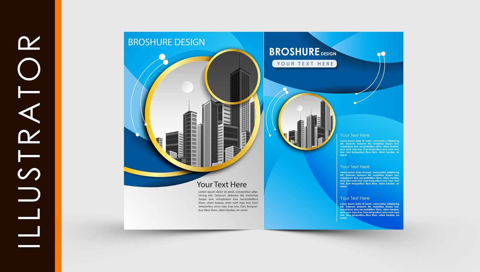 023 Brochure Templates Free Download For Photoshop Template Inside Free Illustrator Brochure Templates Download