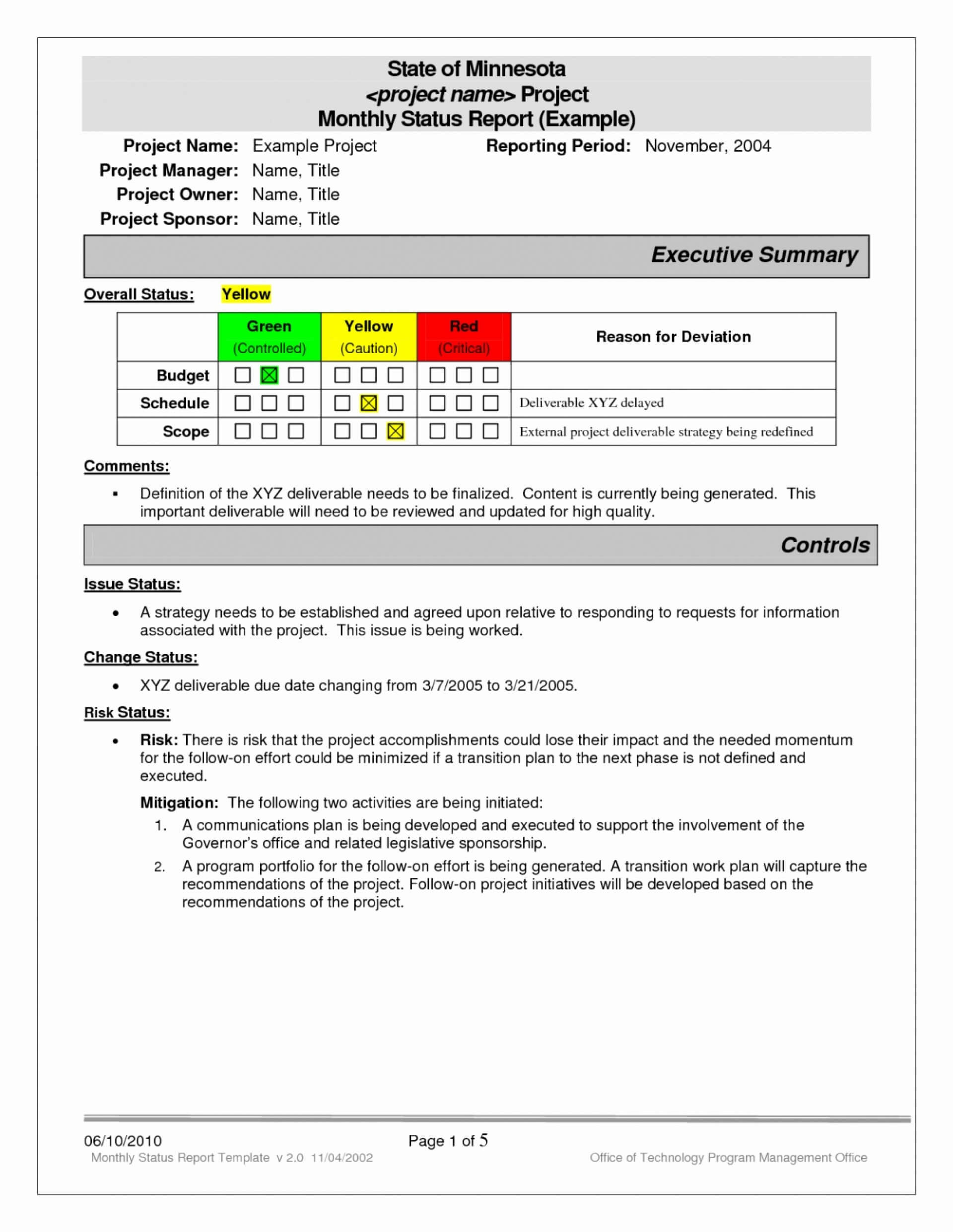 023 Excel Project Status Report Weekly Template 4Vy49Mzf Within Project Status Report Template Word 2010