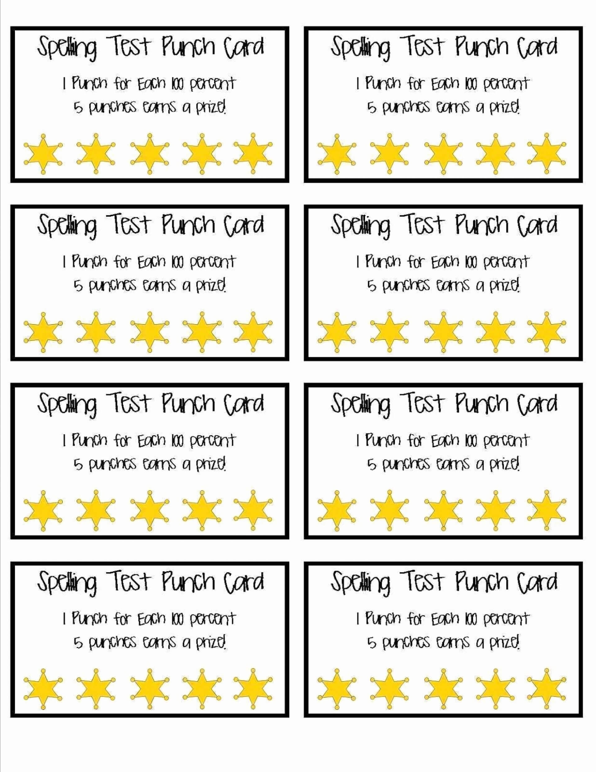 023 Template Ideas Behavior Punch Cards Pinterest Card Regarding Business Punch Card Template Free