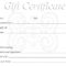 024 Gift Certificate Template Free Certificates Printable Intended For Microsoft Gift Certificate Template Free Word