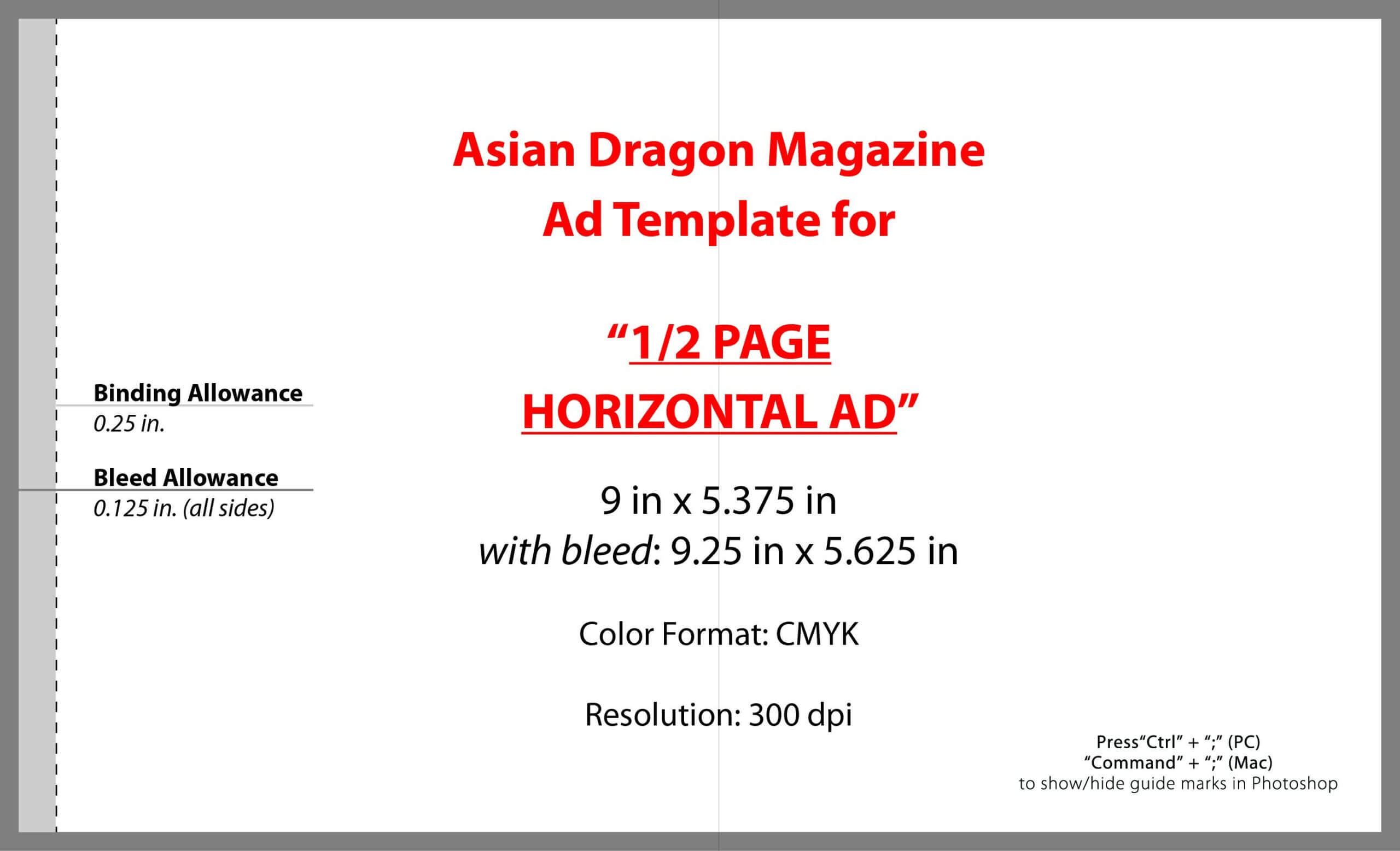 025 Half Page Templates Lovely Advertise Of Template With Regard To Magazine Ad Template Word
