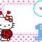 025 Hello Kitty 1St Birthday Invitation Template Ladybug Within Blank Ladybug Template