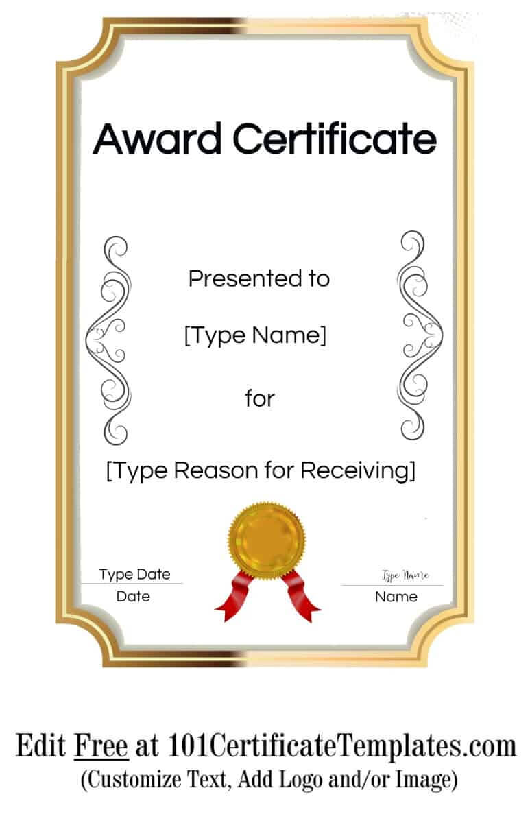 025 Recognition Certificate Template Free Beautiful Ideas Within Beautiful Certificate Templates