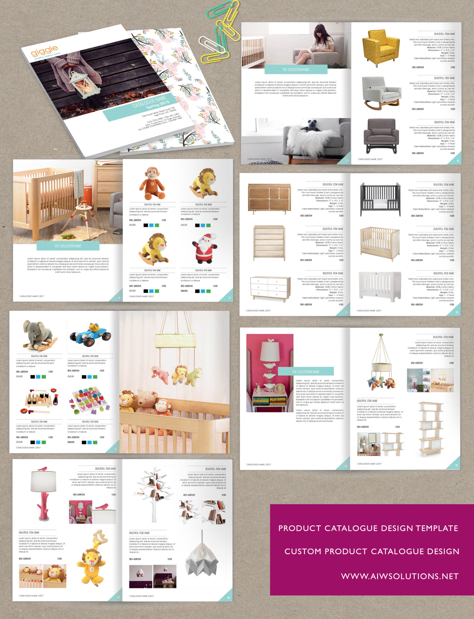 026 Wholesale Catalog Template Product Catalogue Word for Catalogue