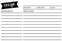 028 Printable Recipe Card Template 4X6 Free Id Cards inside 4X6 Photo Card Template Free