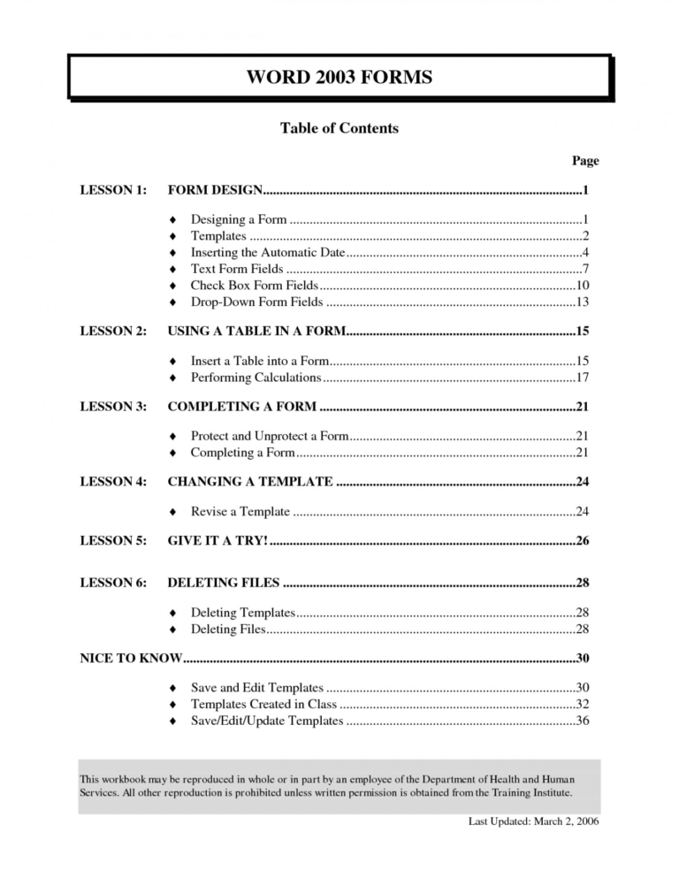 028 Template Ideas Table Of Contents Apa Word Stunning Pdf In Blank