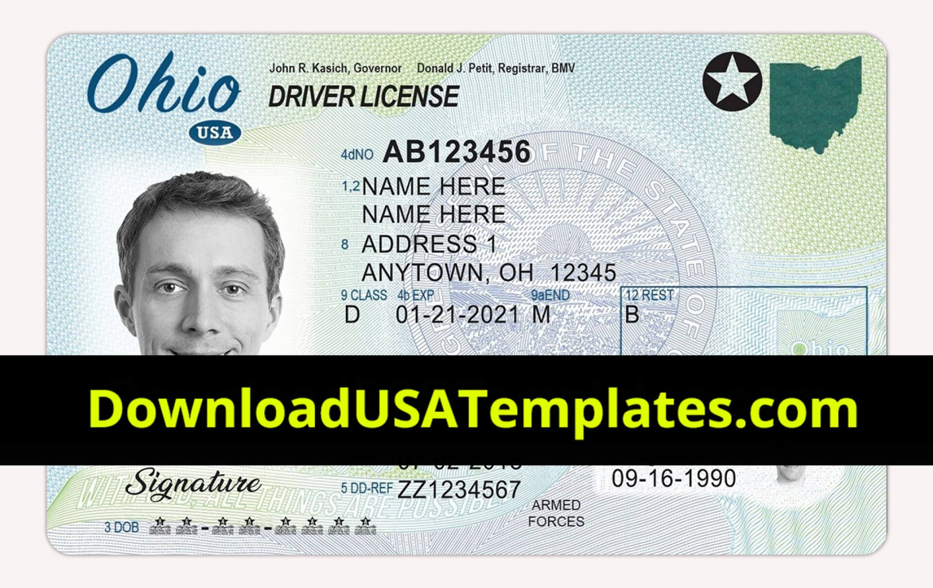 029 Malaysia Id Fake Passport Template Psd Photoshop Bitcoin Intended For Georgia Id Card Template