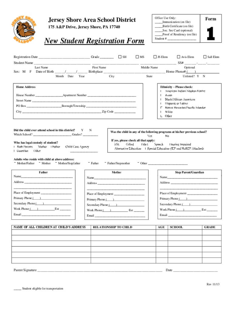 029 Registration Forms Template Word New Student Form Jersey In School Registration Form Template Word
