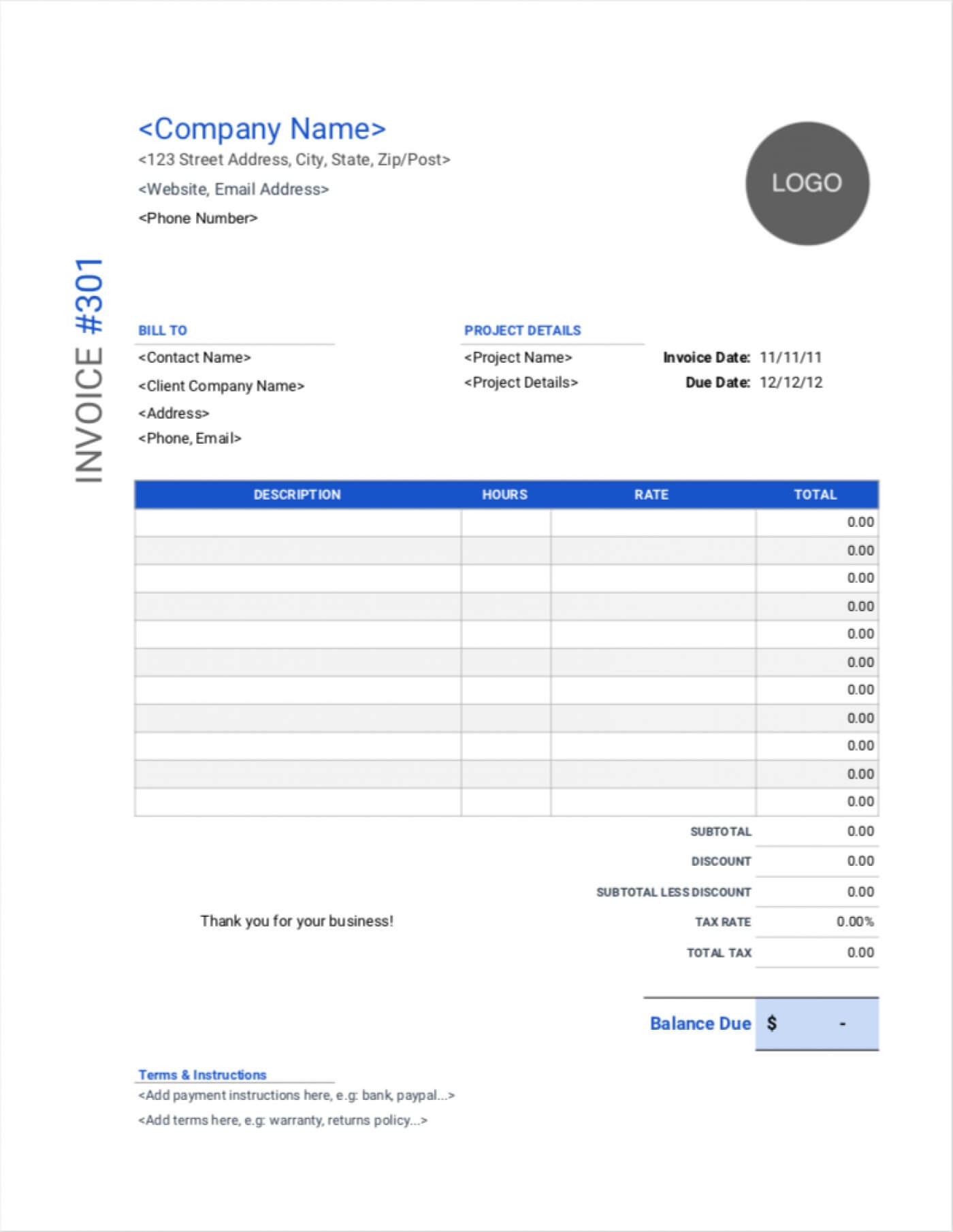 029 Template Ideasilling Invoice Personal Simple Discount With Regard To Web Design Invoice Template Word