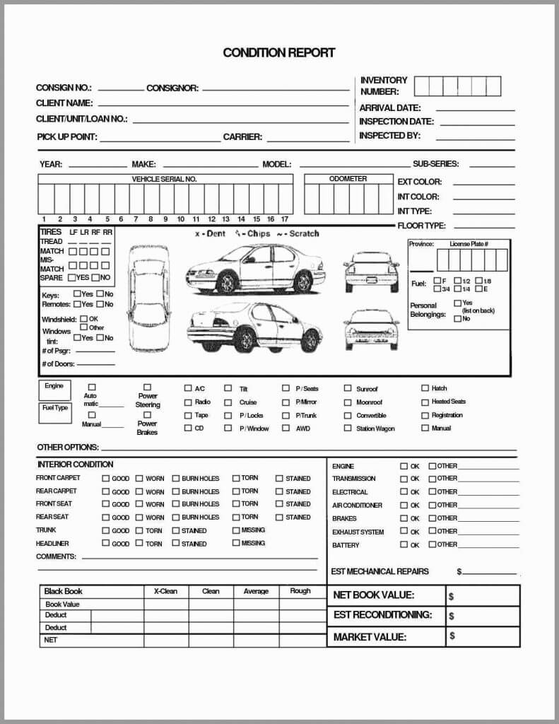 030 Driver Vehicle Inspection Report Template Top Ideas Free With Vehicle Inspection Report Template