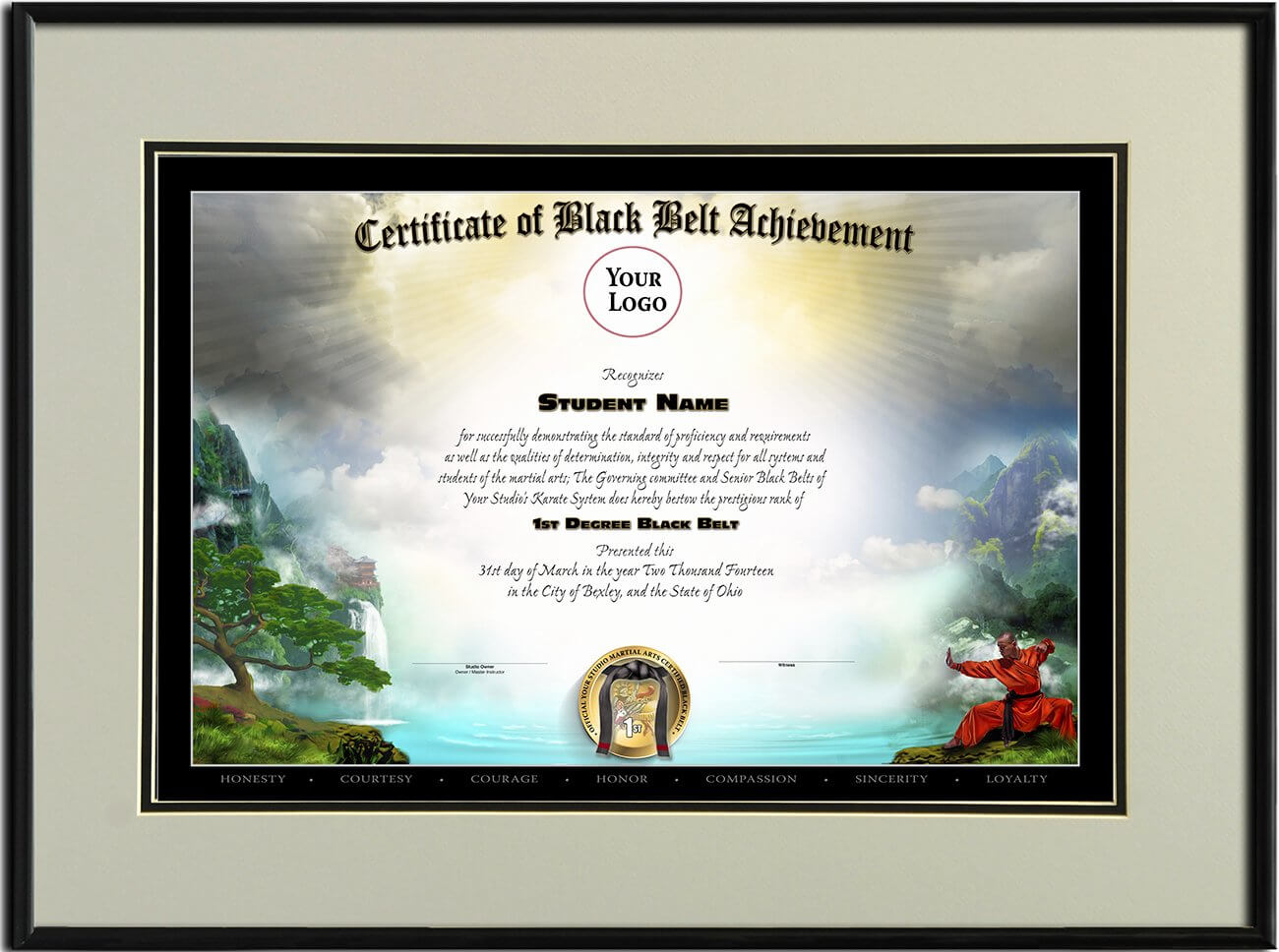 030 Martial Arts Certificate Templates Free Download For Elegant Certificate Templates Free