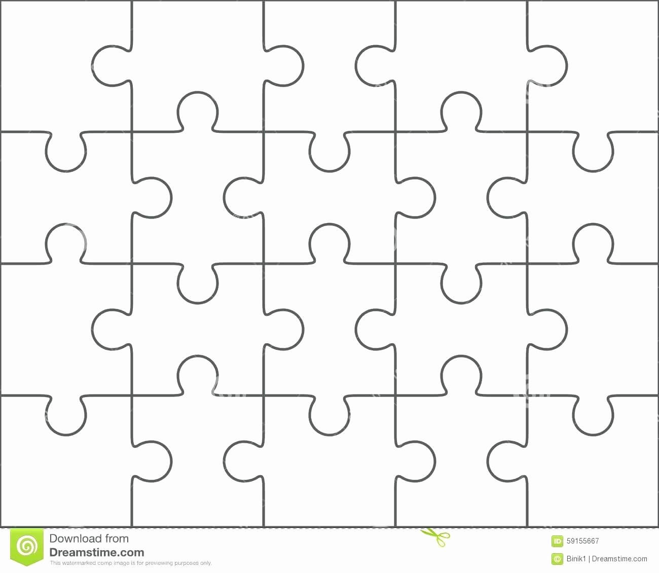 030 Puzzle Pieces Template For Word Best Of Piece Intended Regarding Blank Jigsaw Piece Template