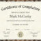 031 Certificate Of Completion Template Free Editable Regarding Certificate Of Completion Template Free Printable