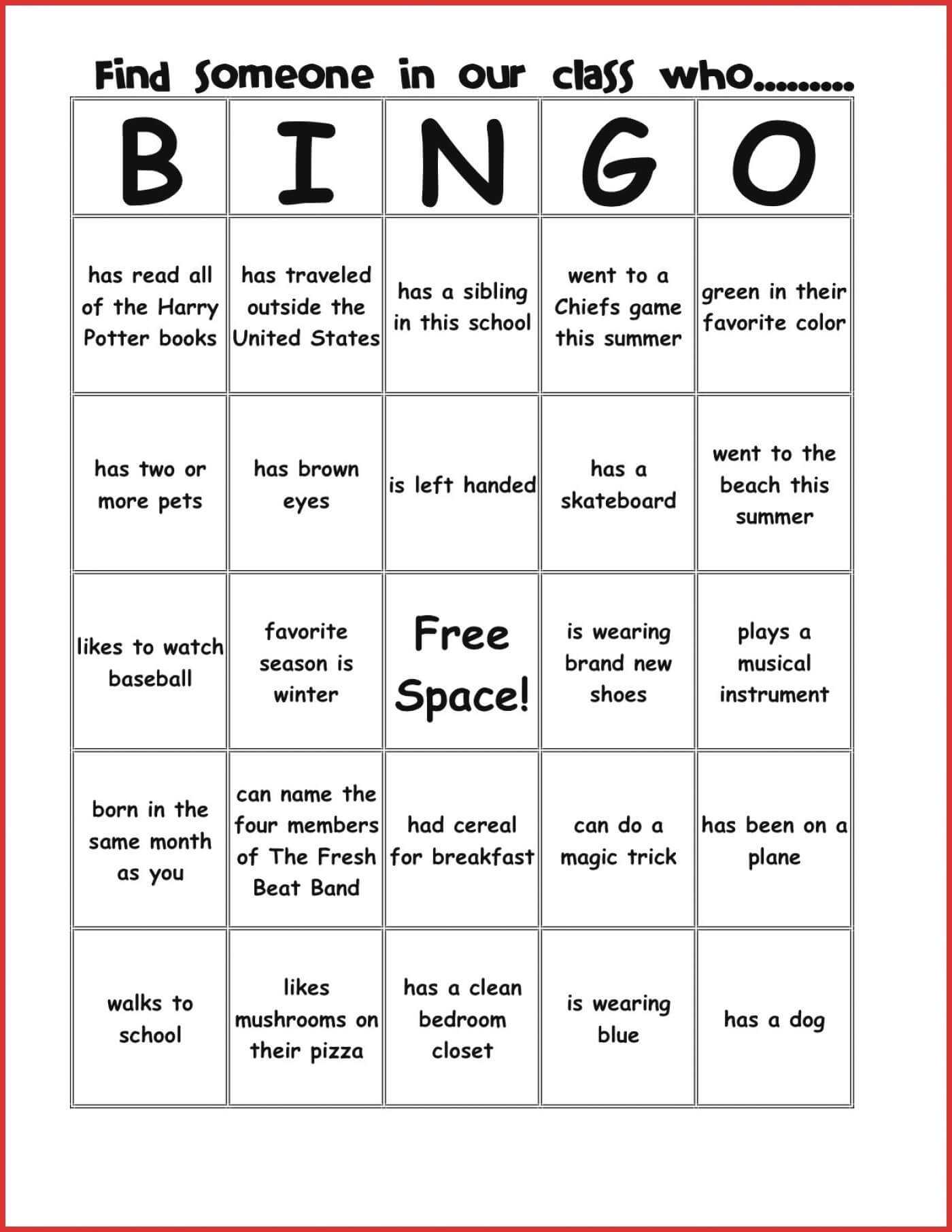 034 Template Ideas Blank Bingo Card Stirring 4X4 Excel For Ice Breaker Bingo Card Template