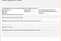 036 Medication Release Form Template Medical Forms Ideas regarding Medication Incident Report Form Template