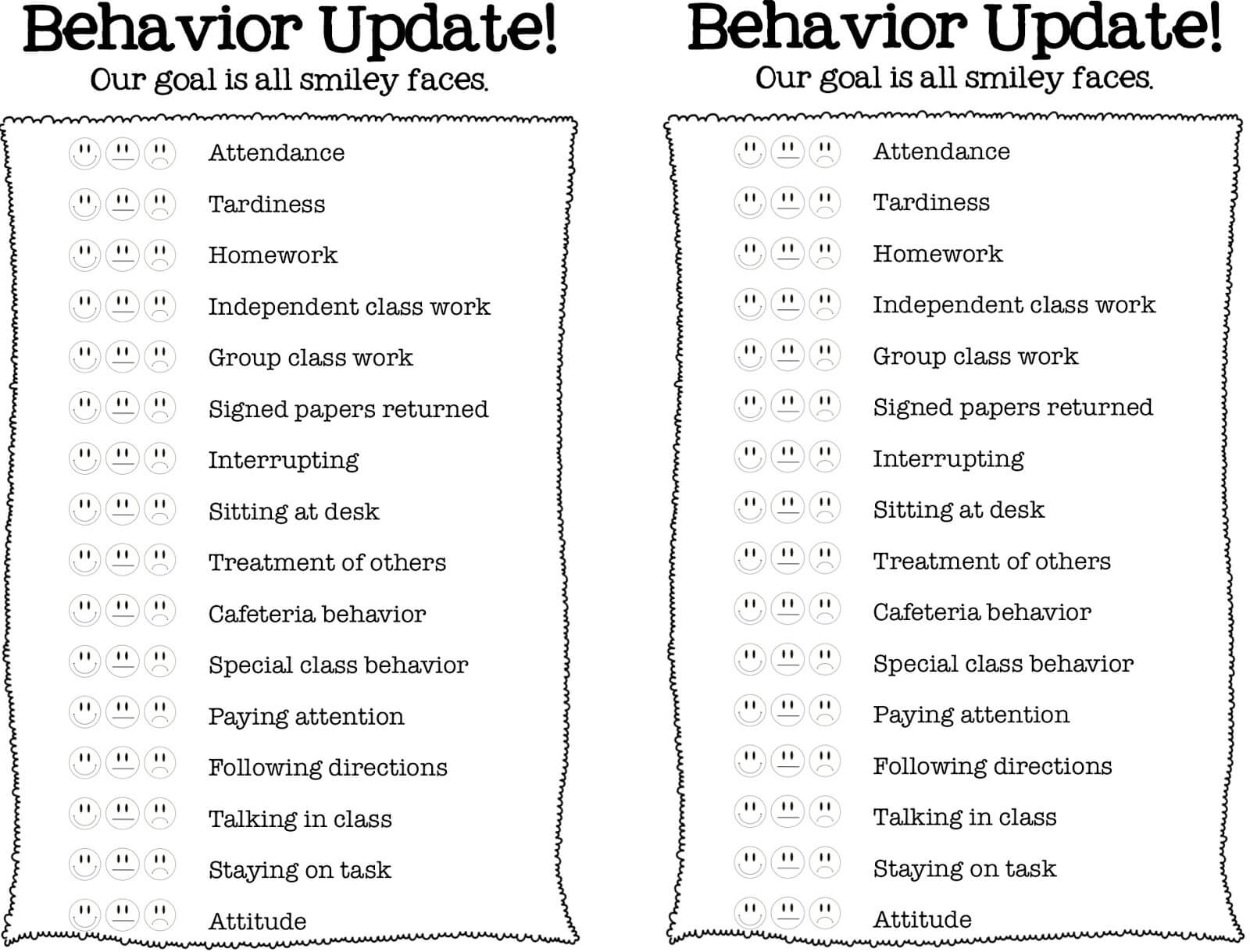 037 Template Ideas Daily Behavior Report Card 139545 For Daily Behavior Report Template