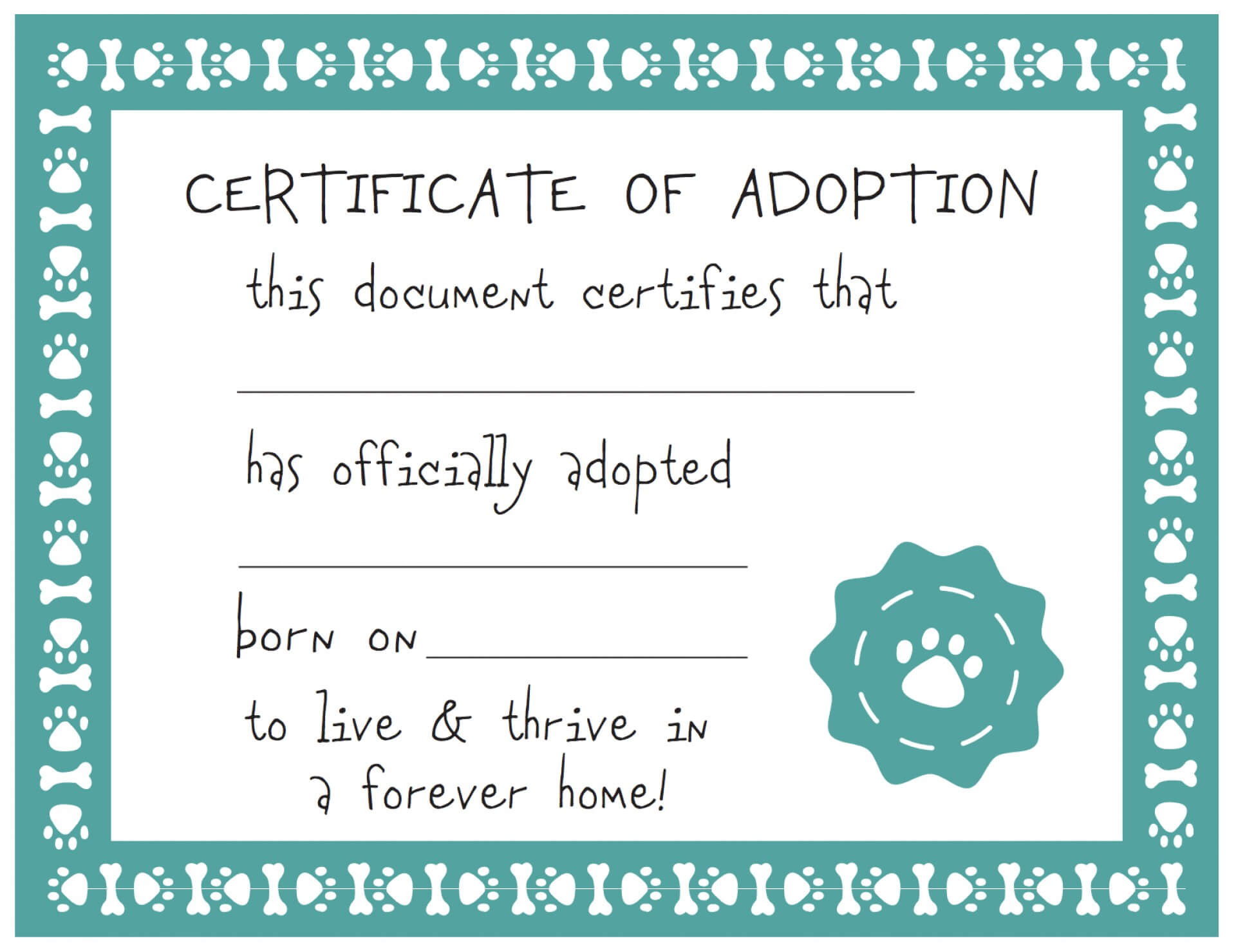 041 Service Dog Legitfit19202C1080Ssl1 Template Ideas With Toy Adoption Certificate Template