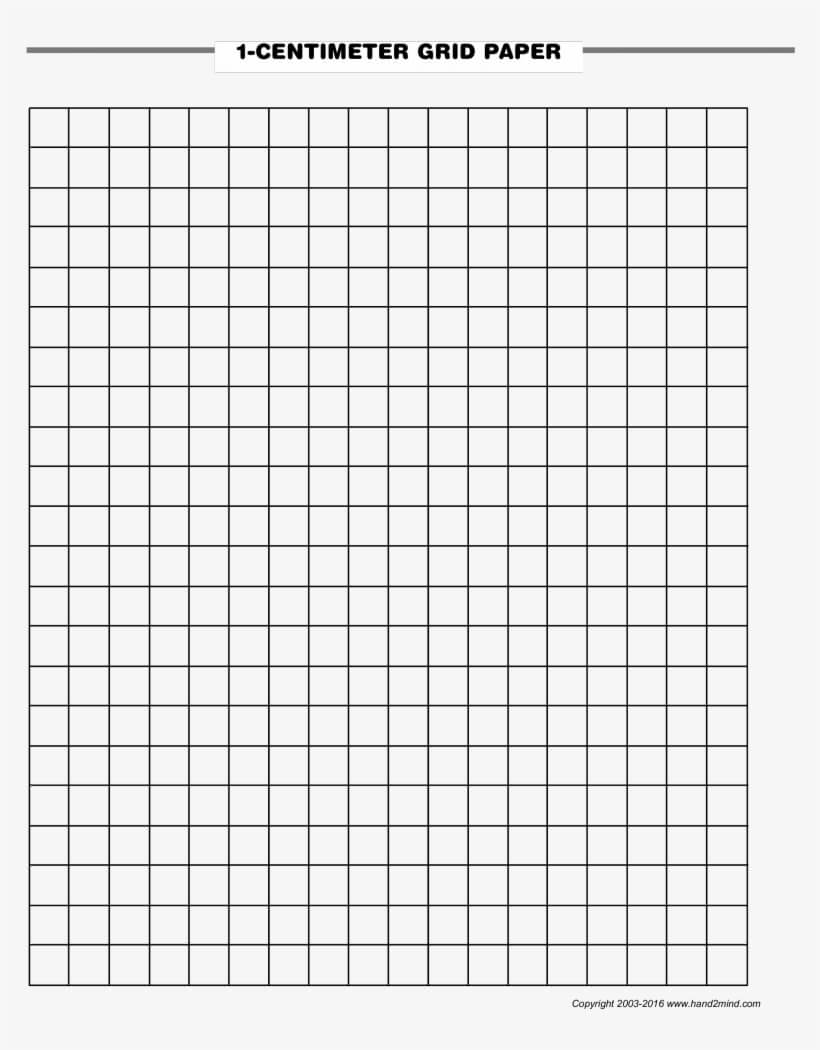 1 Centimeter Graph Paper – Blank Graph Paper With Numbers With Regard To Blank Perler Bead Template