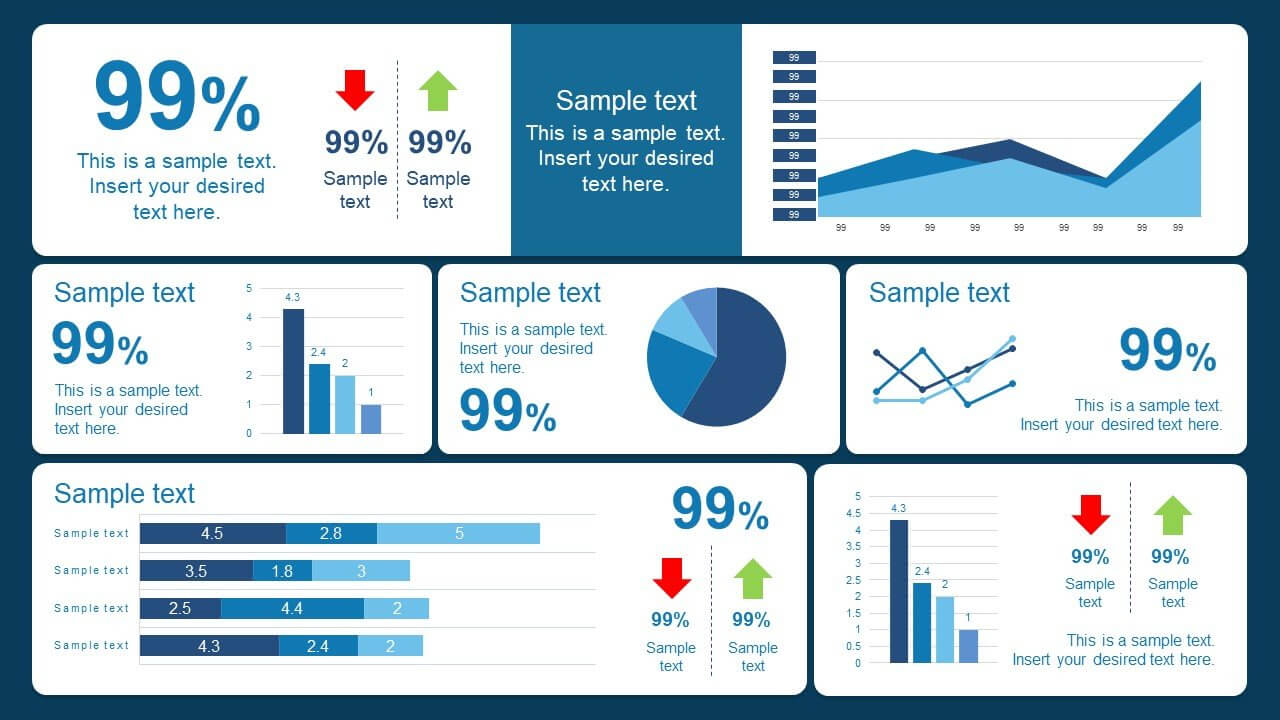 10 Best Dashboard Templates For Powerpoint Presentations In Free Powerpoint Dashboard Template