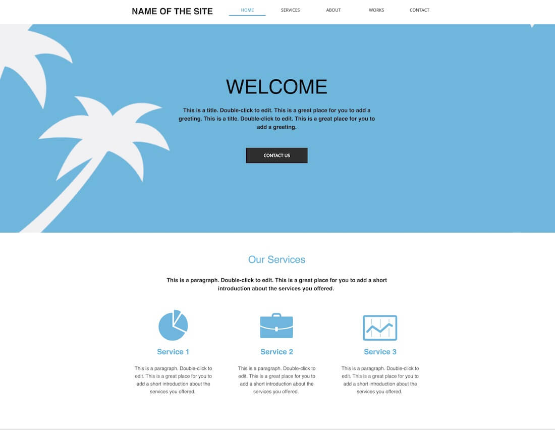 Html5 Blank Page Template - Professional Template Examples