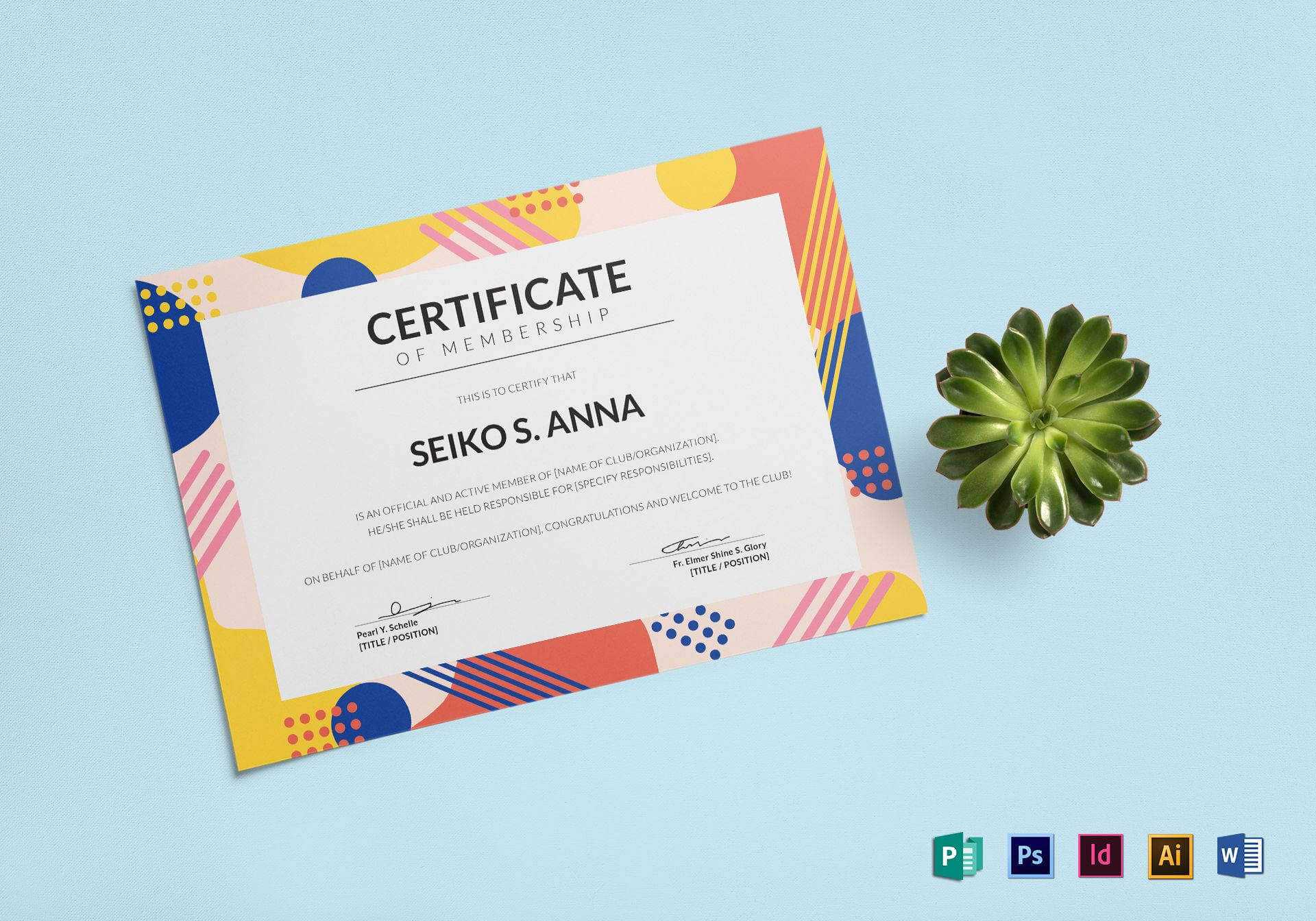 10+ Membership Certificate Templates | Free & Premium Templates Intended For New Member Certificate Template