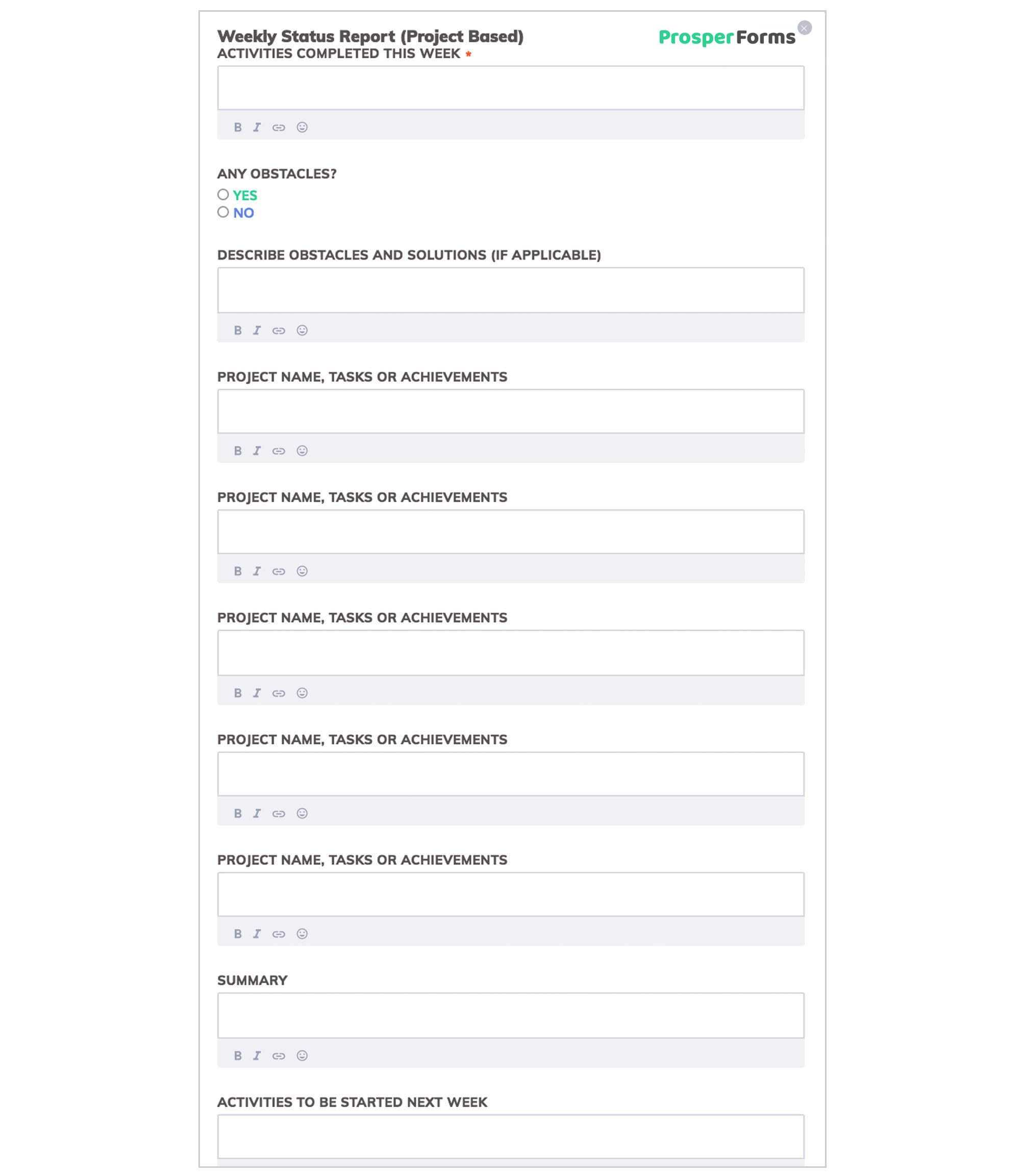 10 Outstanding Templates Of Weekly Reports | Free Download Pertaining To Report Writing Template Download