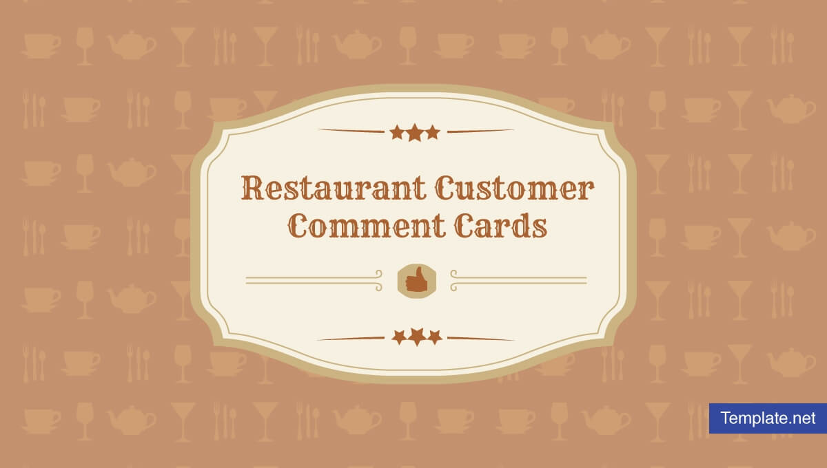 10+ Restaurant Customer Comment Card Templates & Designs With Regard To Survey Card Template