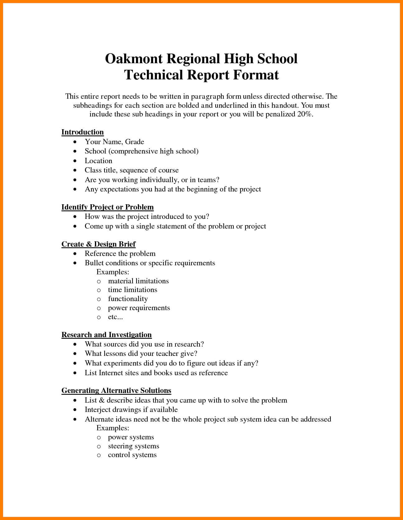 10+ Technical Report Writing Examples – Pdf | Examples With Regard To Latex Technical Report Template
