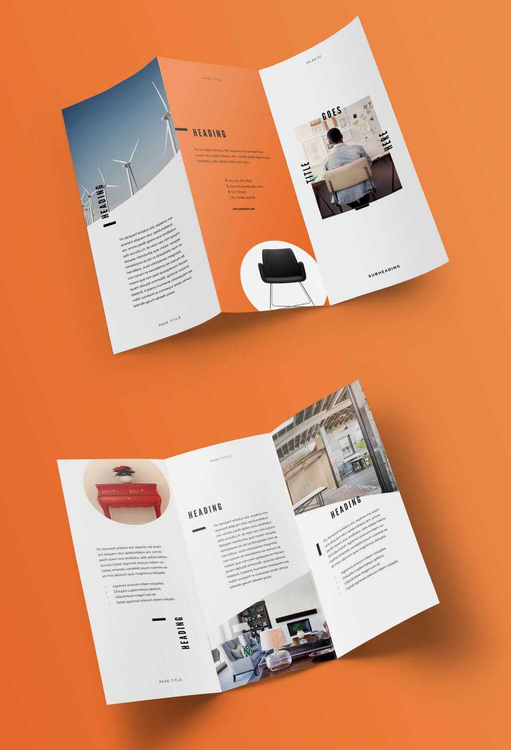 How To Make A 3 Fold Brochure In Indesign